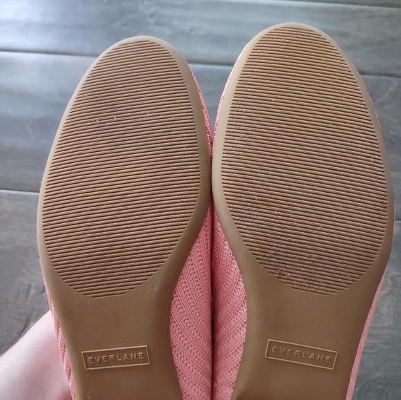 Everlane Day Glove ReKnit Ballet Flat Coral Pink - Picture 11 of 15